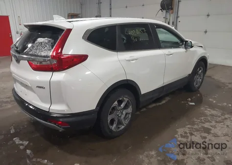 2019 Honda Cr-V Ex-L z USA, uszkodzony, nr VIN 7FARW2H83KE061332